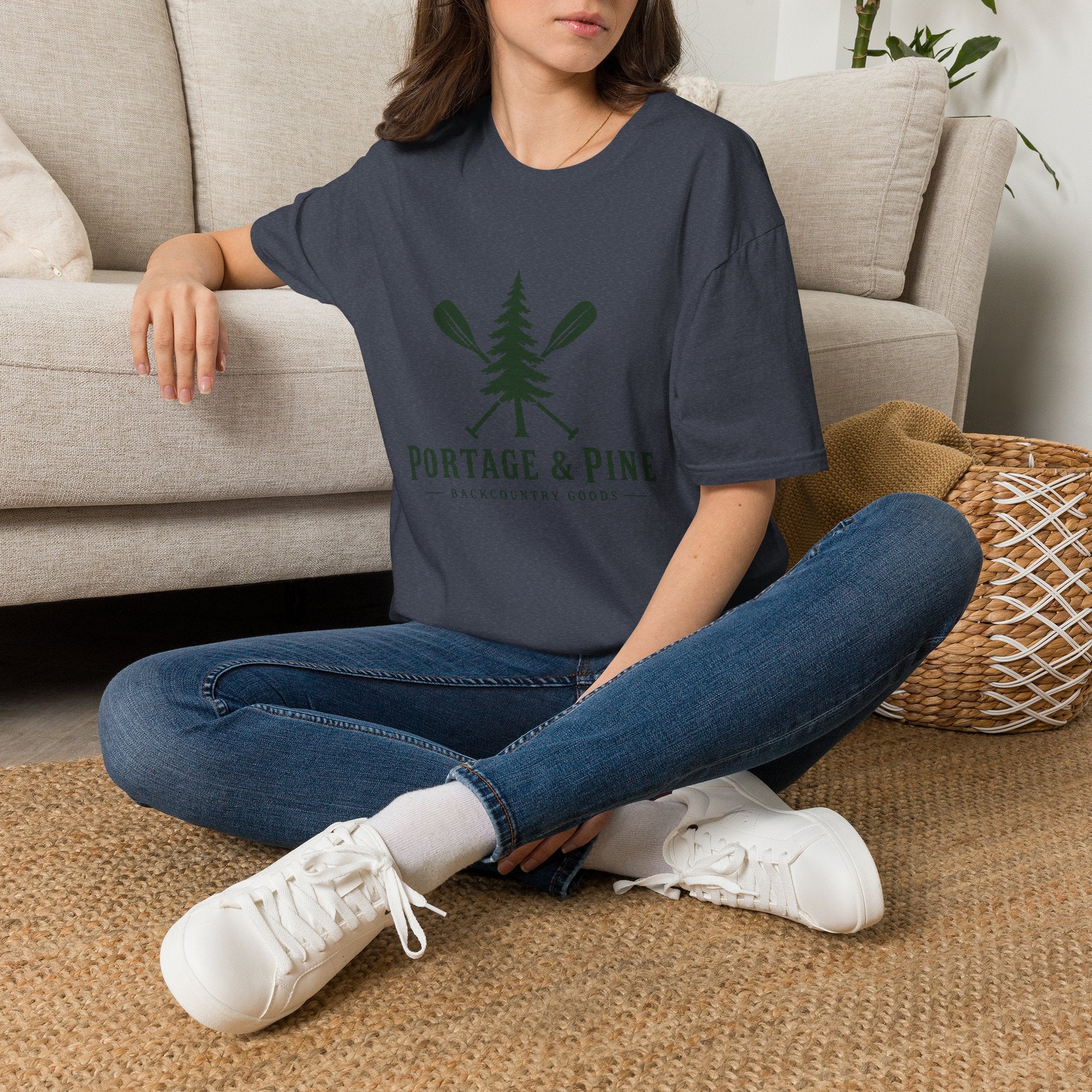 Portage & Pine Paddle Logo Tee