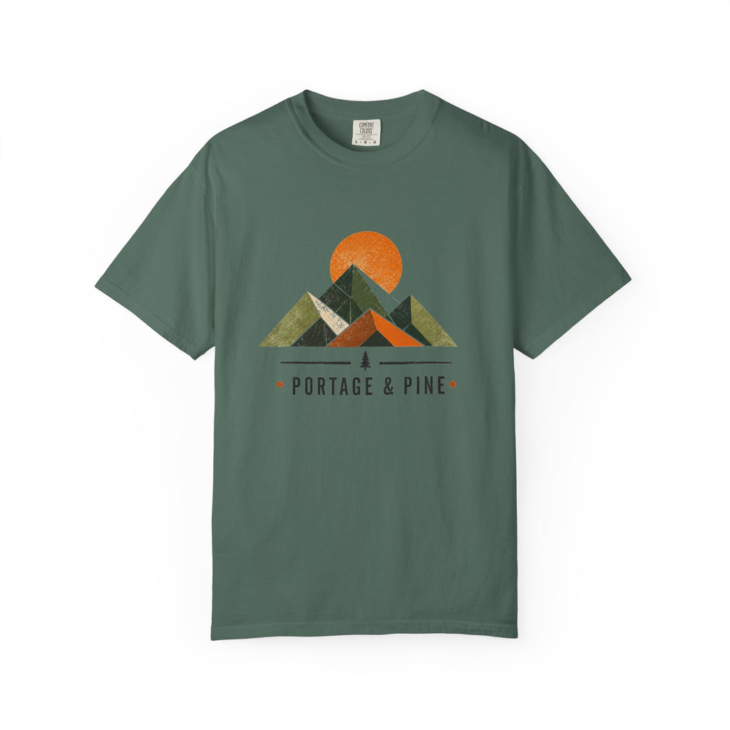 Abstract Peaks Tee