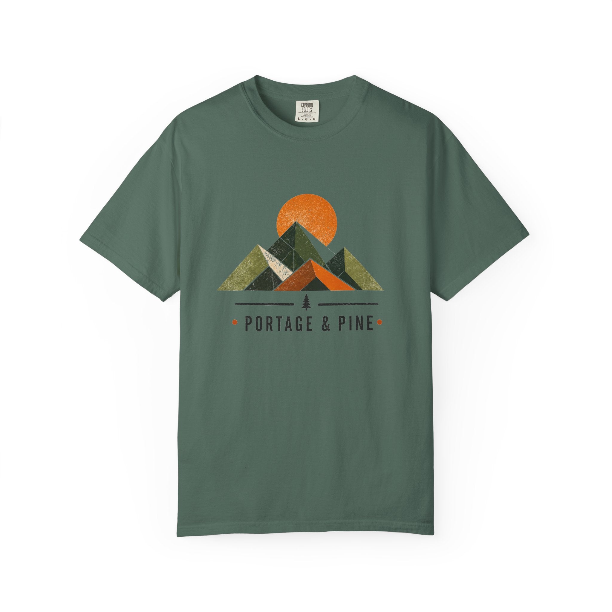 Abstract Peaks Tee