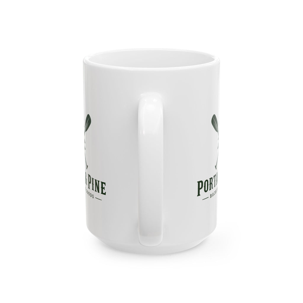 Portage & Pine Paddle Logo Ceramic Mug