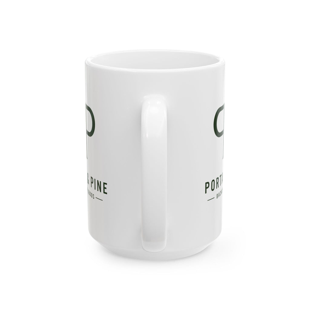 Portage & Pine Monogram Ceramic Mug