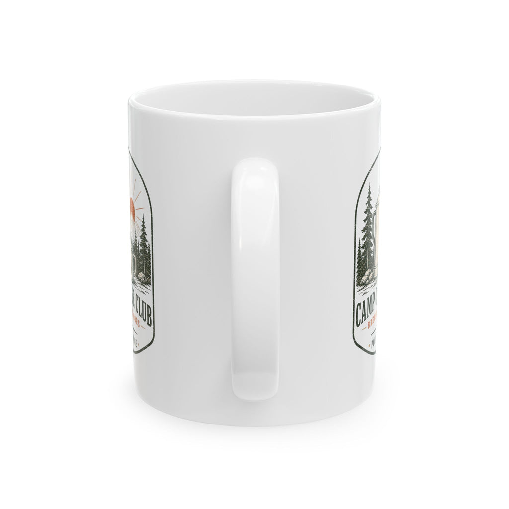 Camp Coffee Club Ceramic Mug
