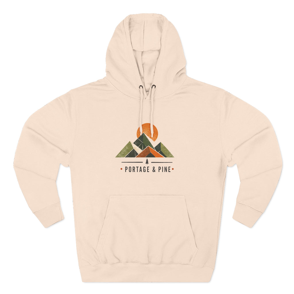 Abstract Peaks Hoodie