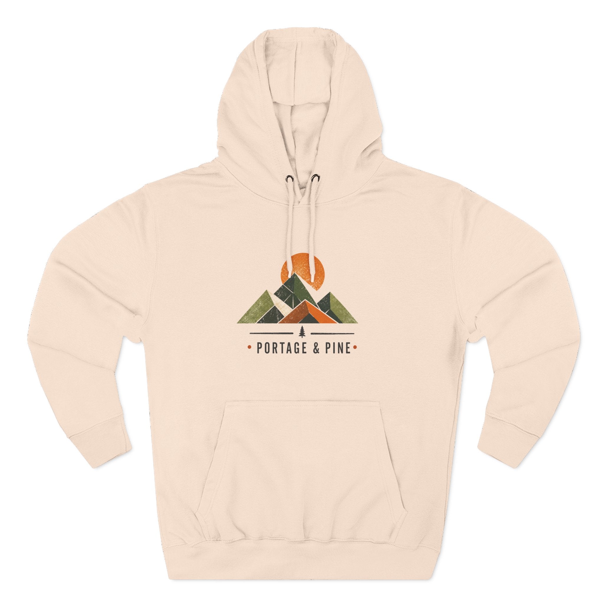 Abstract Peaks Hoodie