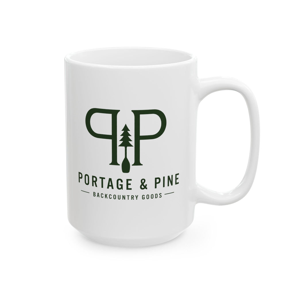 Portage & Pine Monogram Ceramic Mug