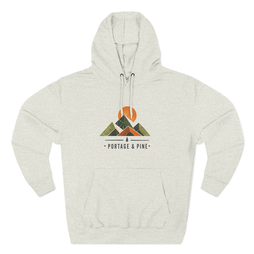 Abstract Peaks Hoodie