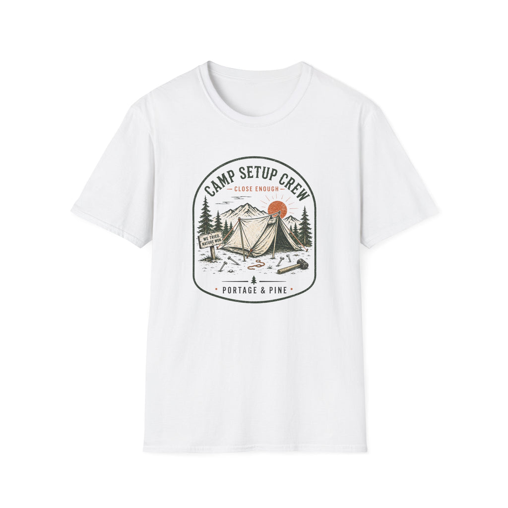 Close Enough Camp Setup Tee