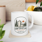Camp Coffee Club Ceramic Mug