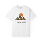 Abstract Peaks Tee