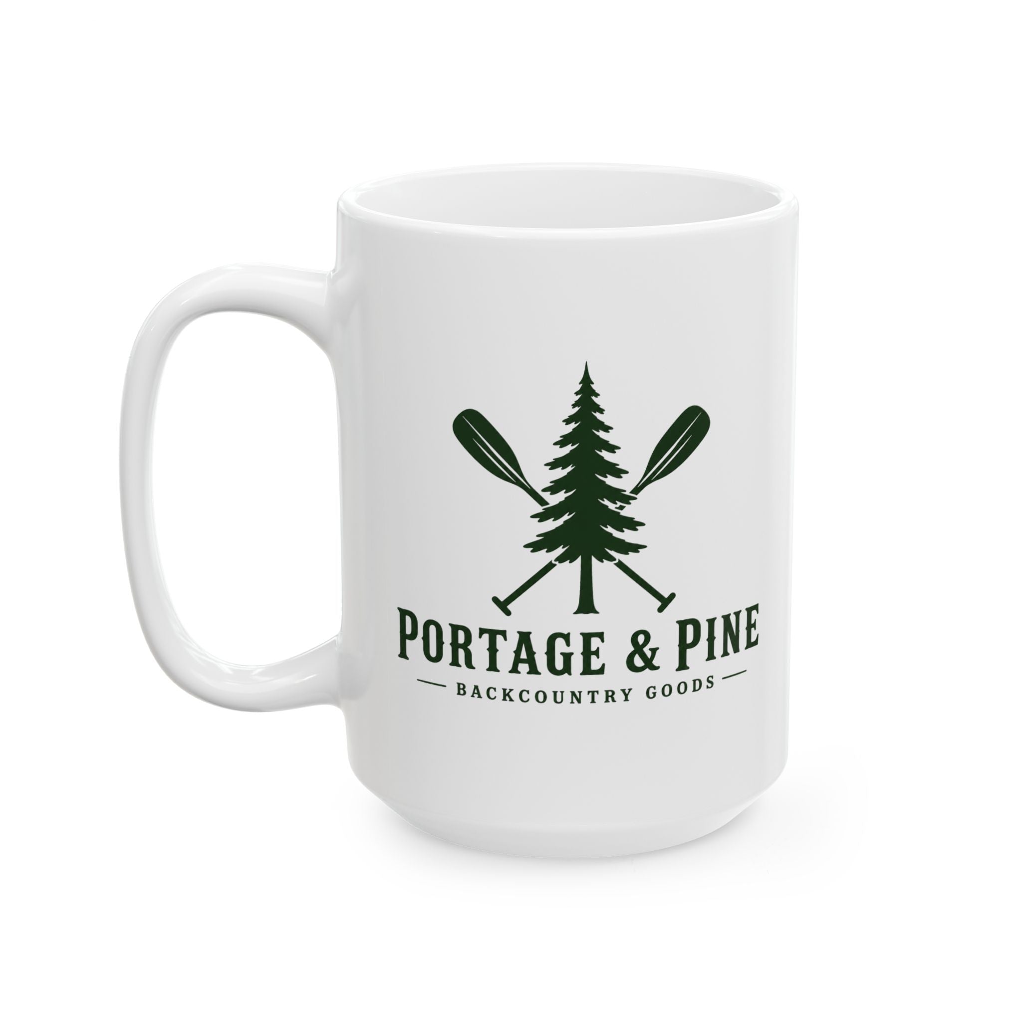 Portage & Pine Paddle Logo Ceramic Mug