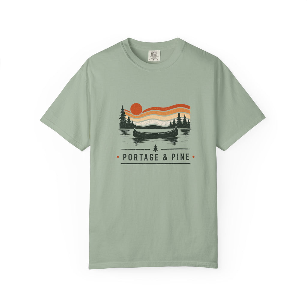 Portage & Pine Retro Canoe Lake Tee