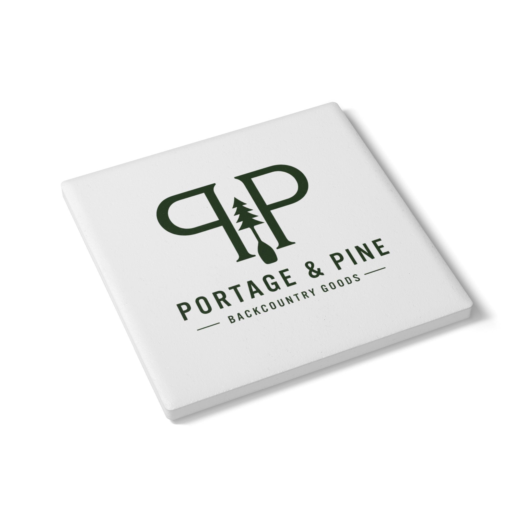 Portage & Pine Monogram Coaster
