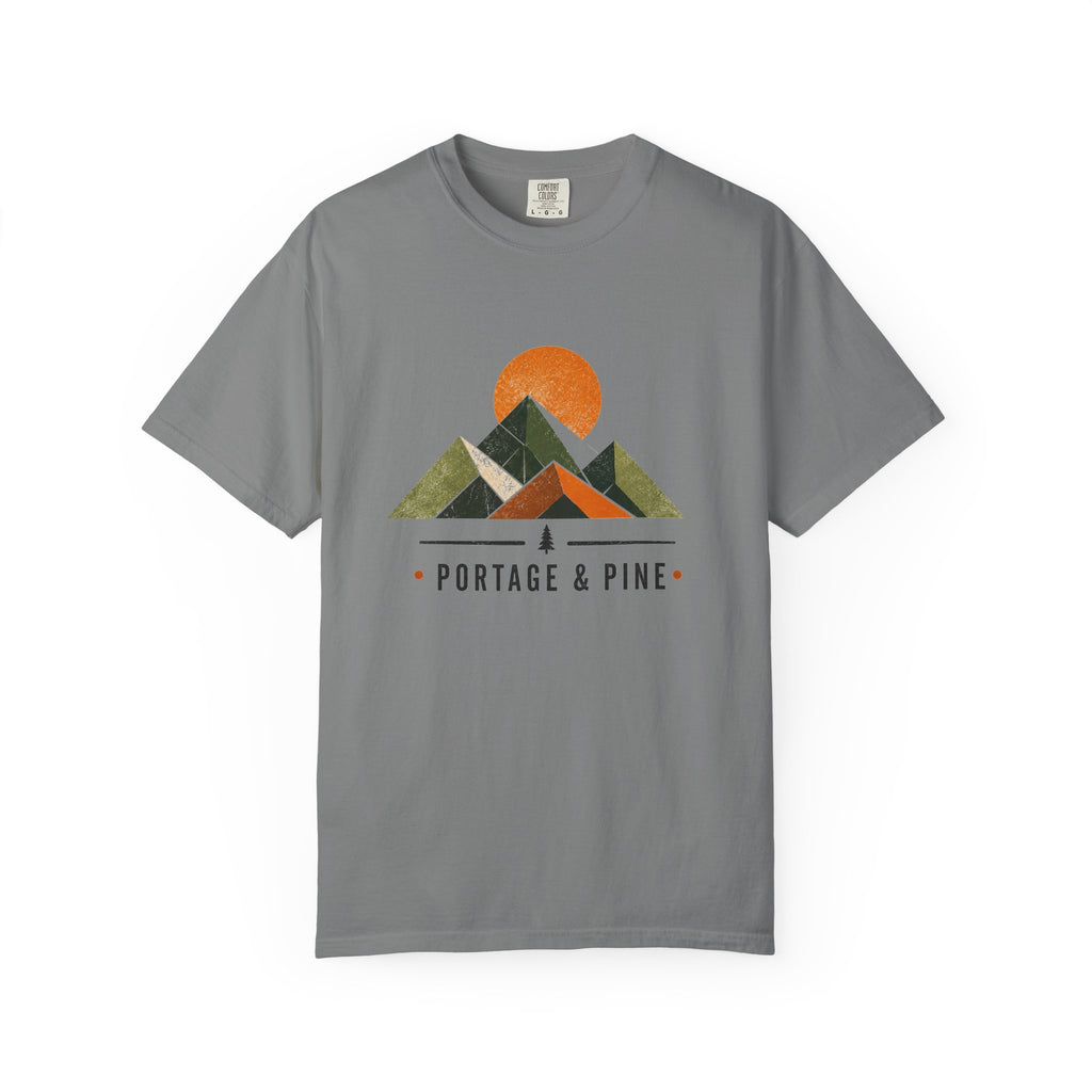 Abstract Peaks Tee