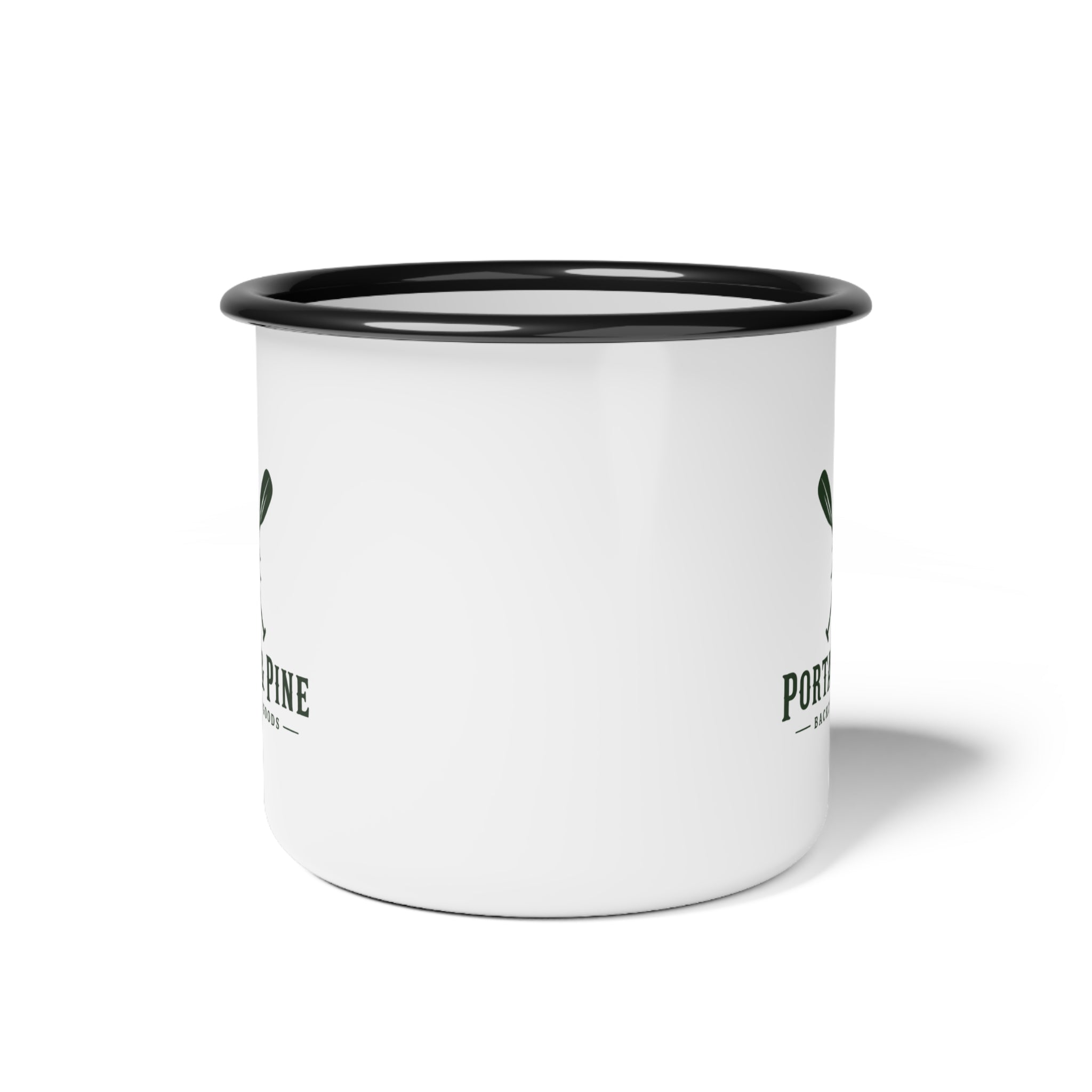 Portage & Pine Paddle Logo Enamel Mug