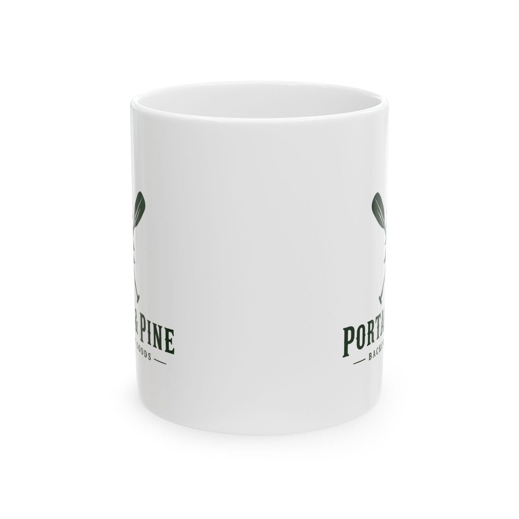 Portage & Pine Paddle Logo Ceramic Mug