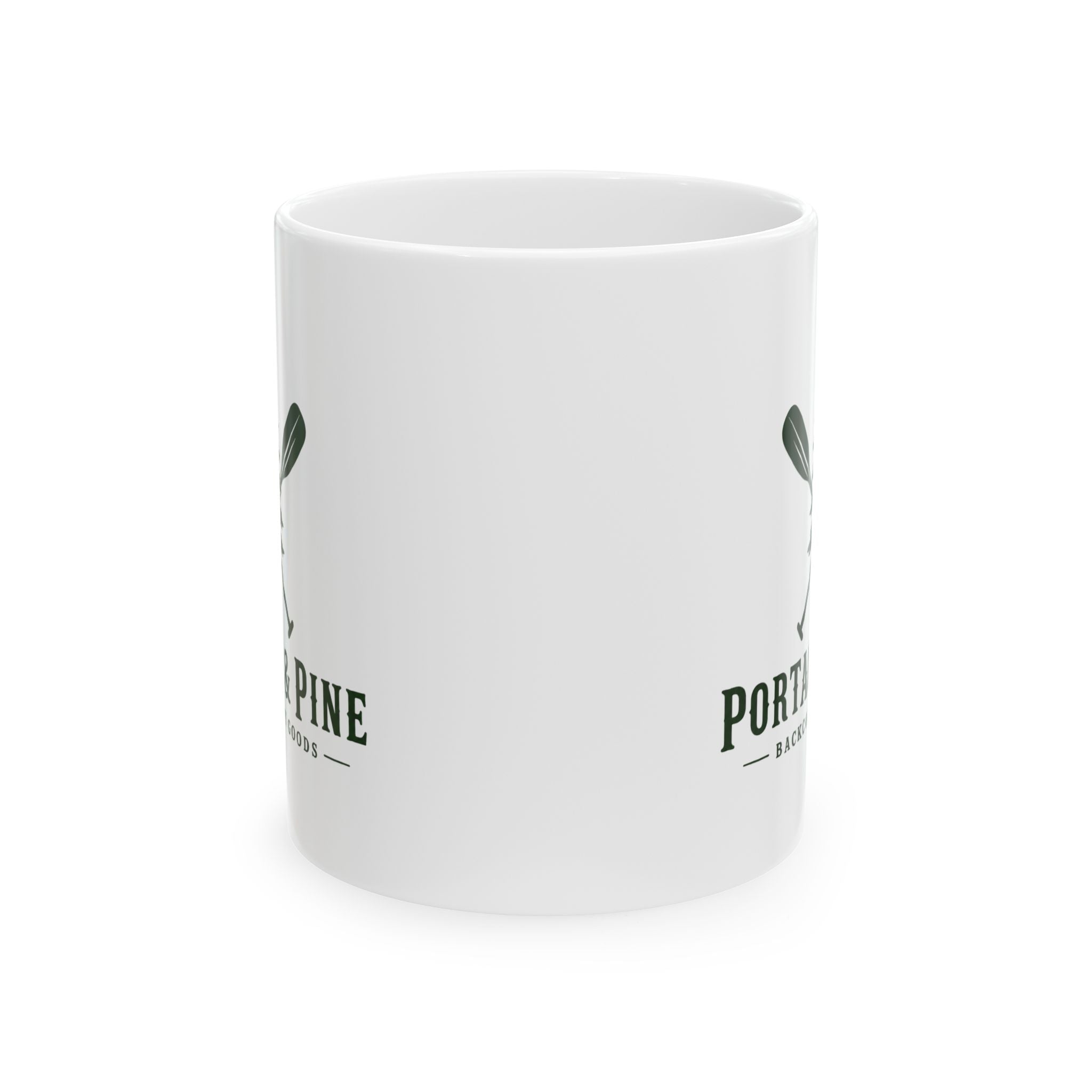 Portage & Pine Paddle Logo Ceramic Mug