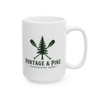 Portage & Pine Paddle Logo Ceramic Mug