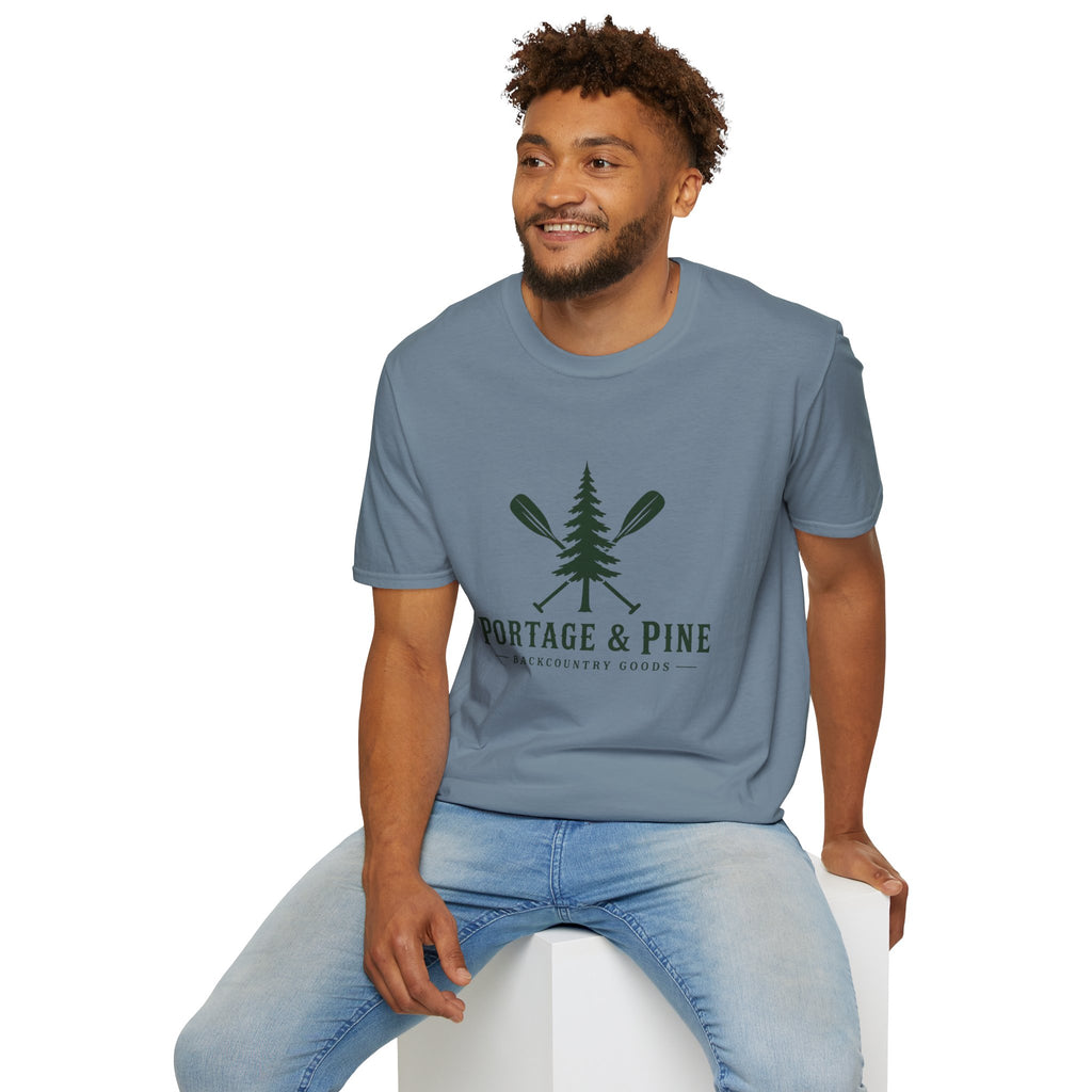 Portage & Pine Paddle Logo Tee