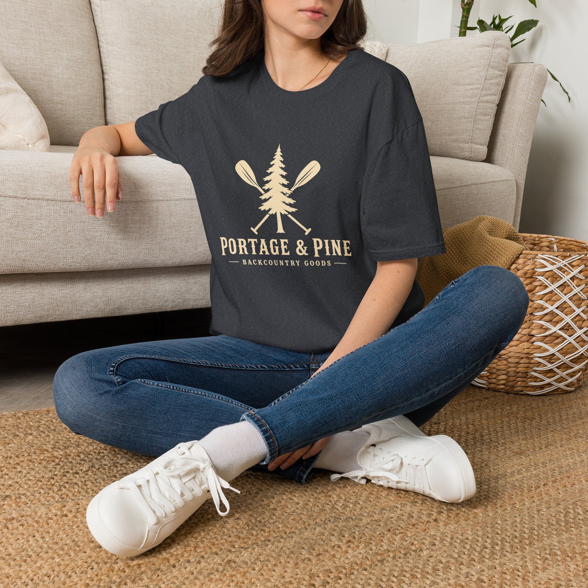 Portage & Pine Paddle Logo Tee