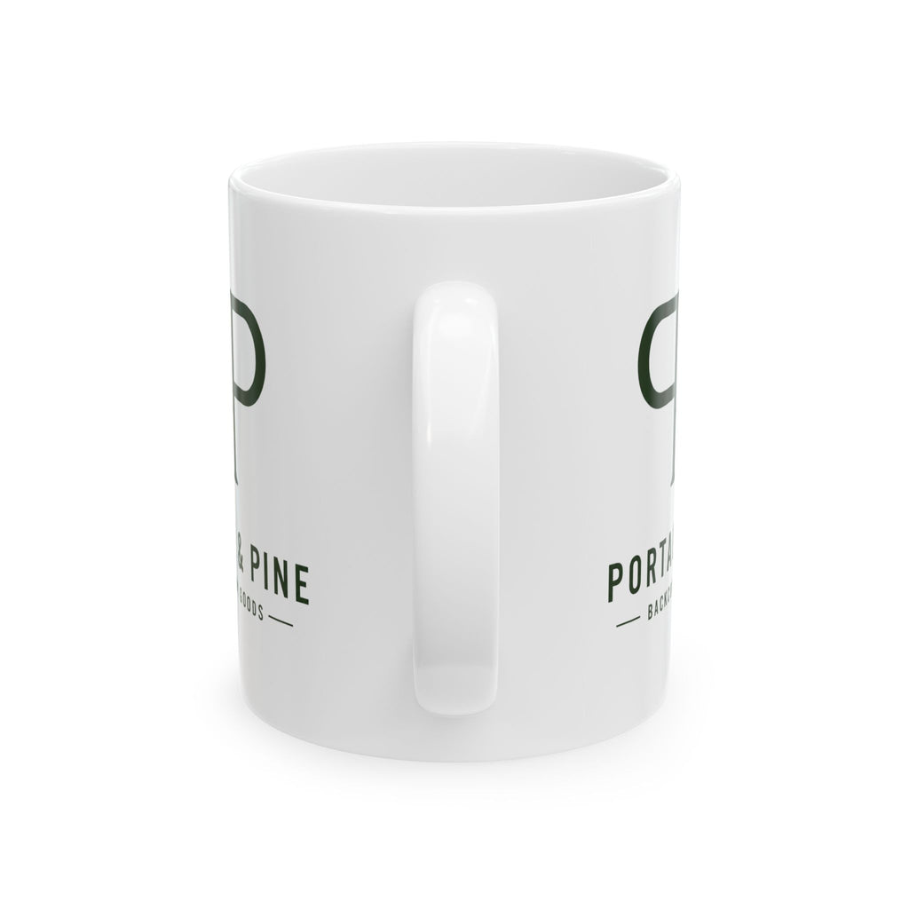 Portage & Pine Monogram Ceramic Mug