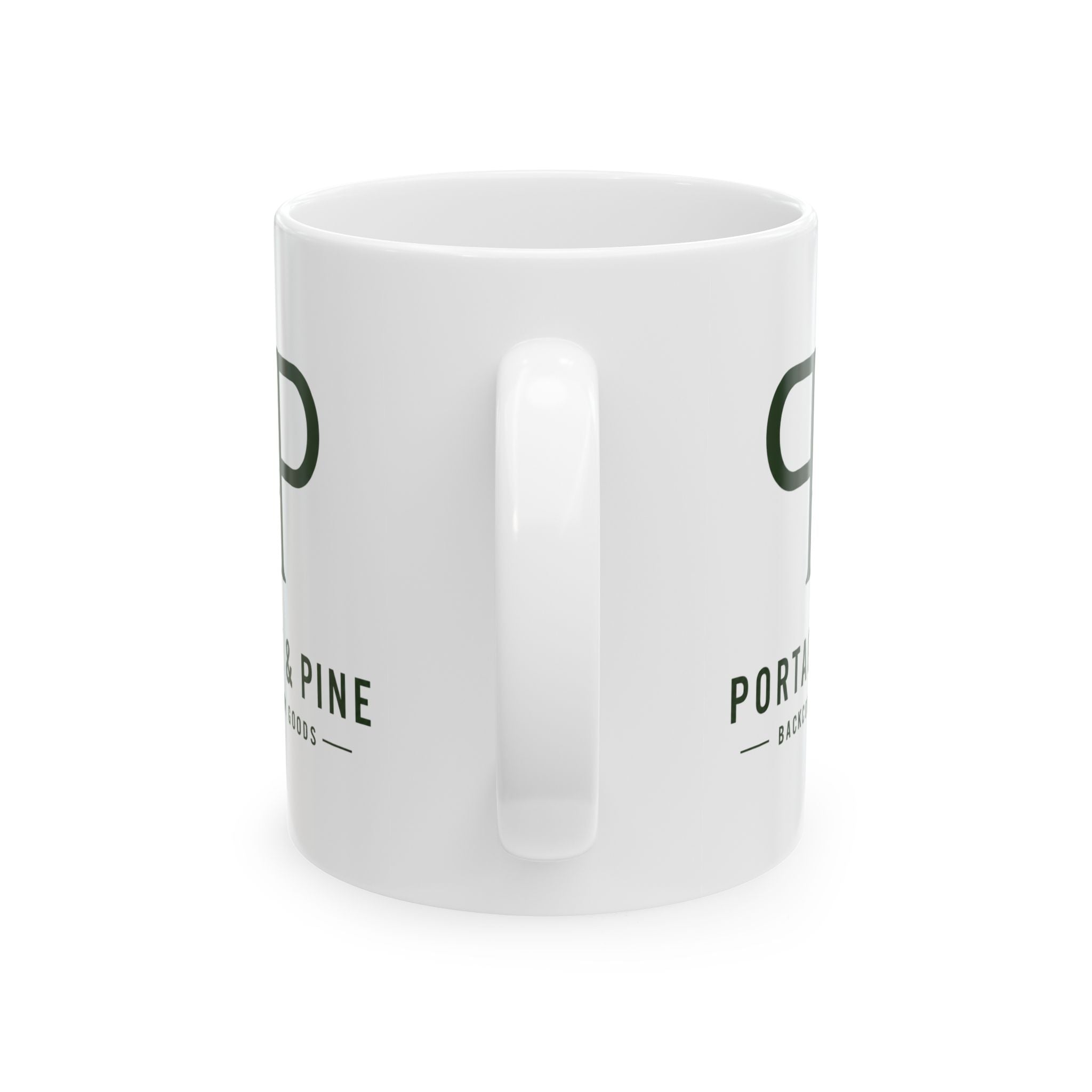 Portage & Pine Monogram Ceramic Mug