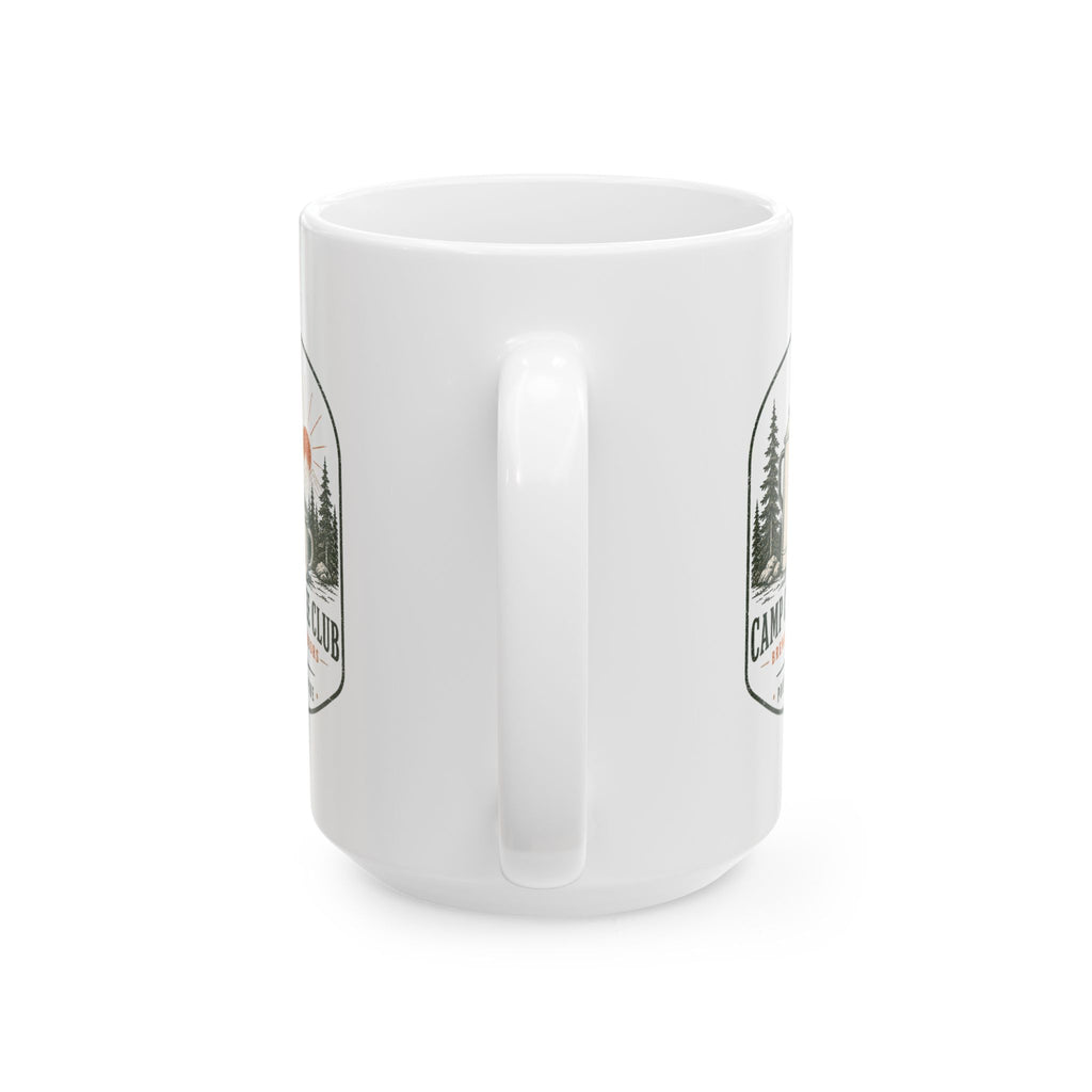 Camp Coffee Club Ceramic Mug