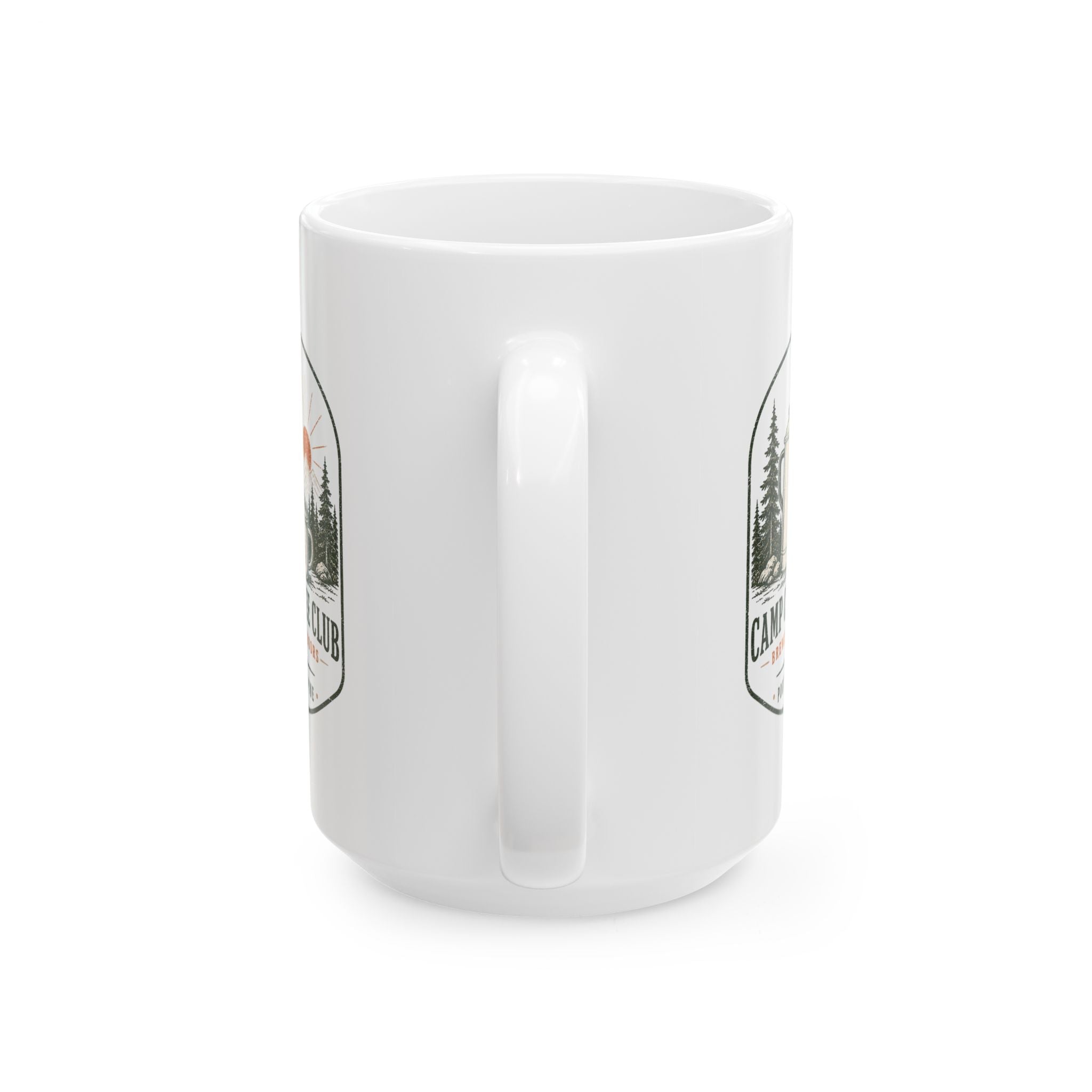 Camp Coffee Club Ceramic Mug