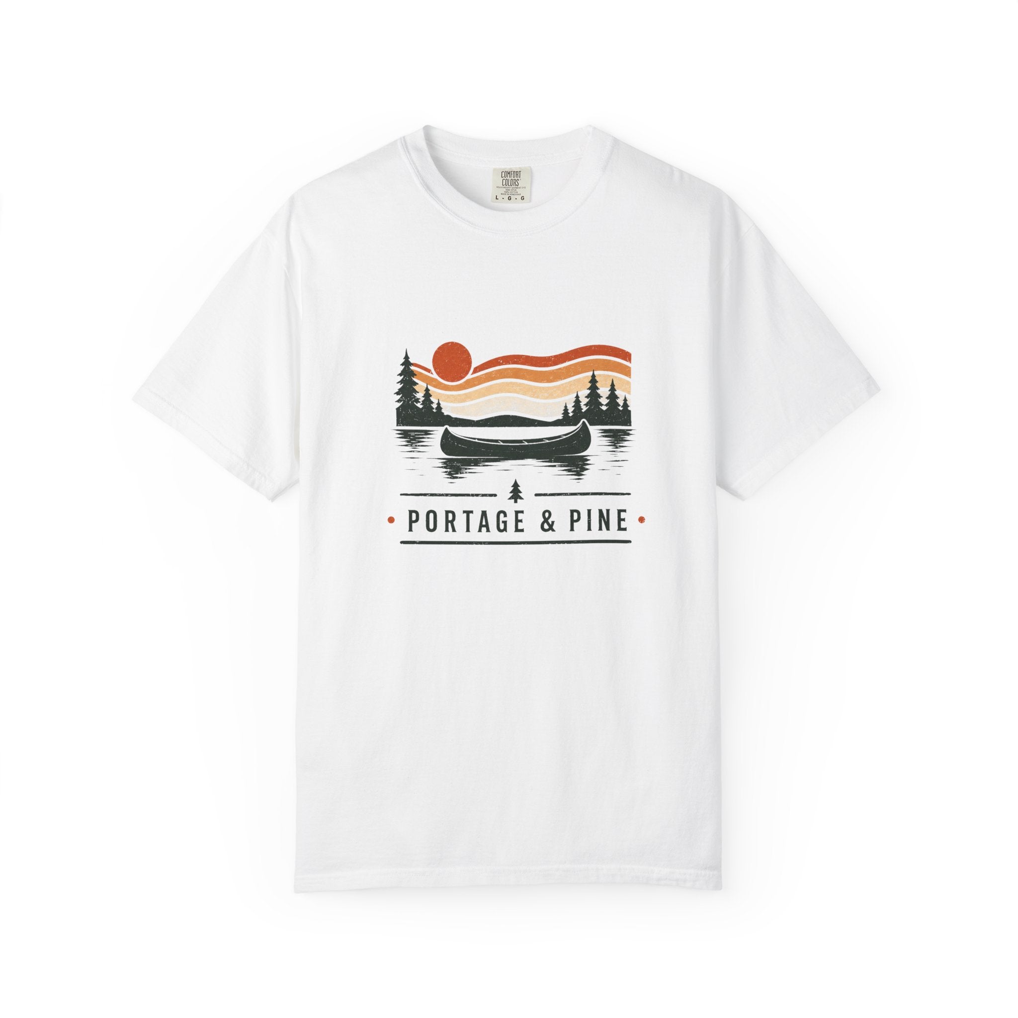 Portage & Pine Retro Canoe Lake Tee