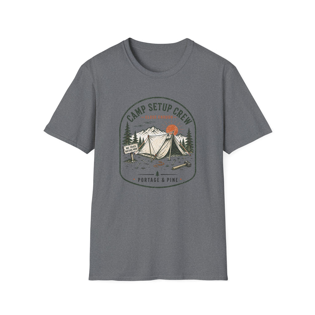 Close Enough Camp Setup Tee