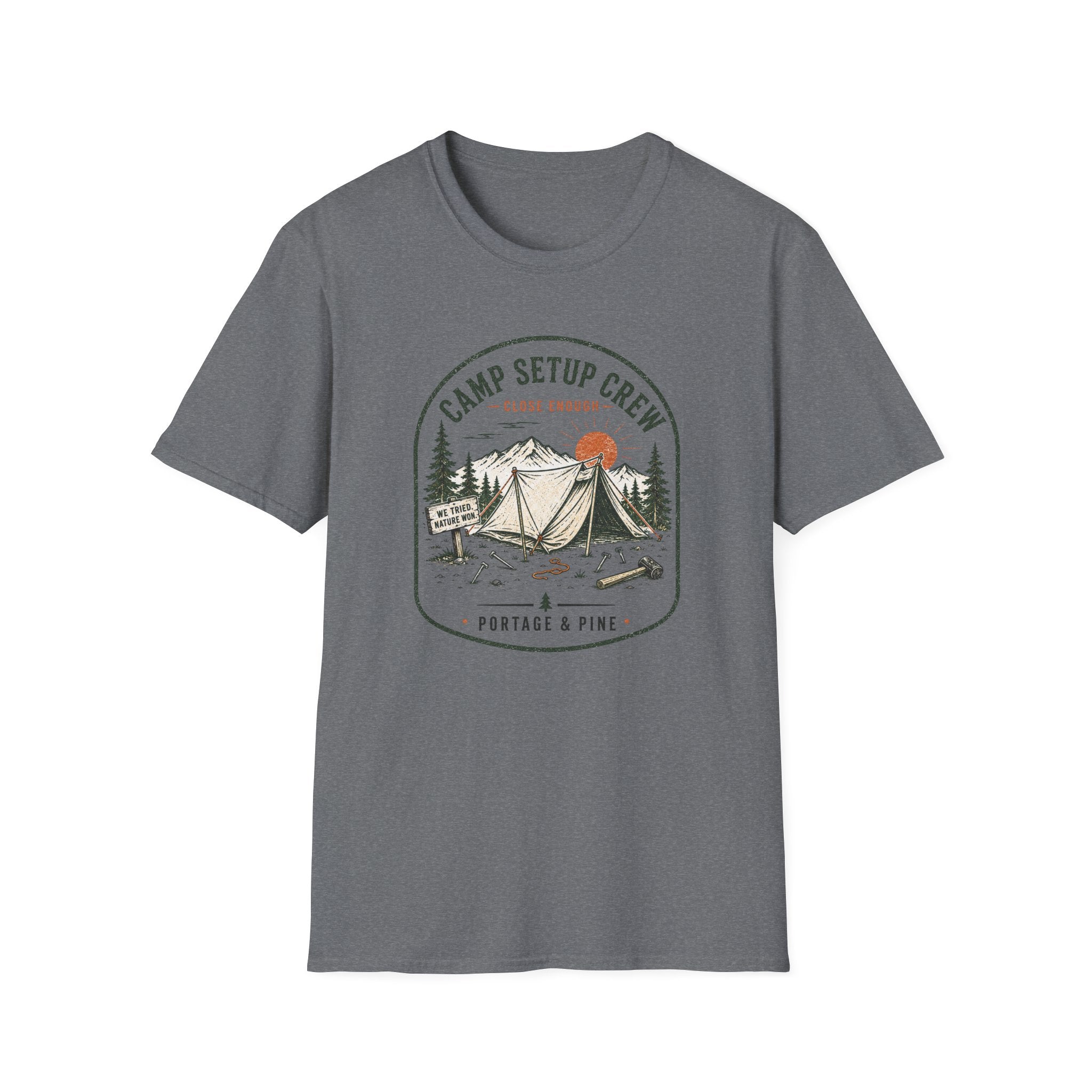 Close Enough Camp Setup Tee