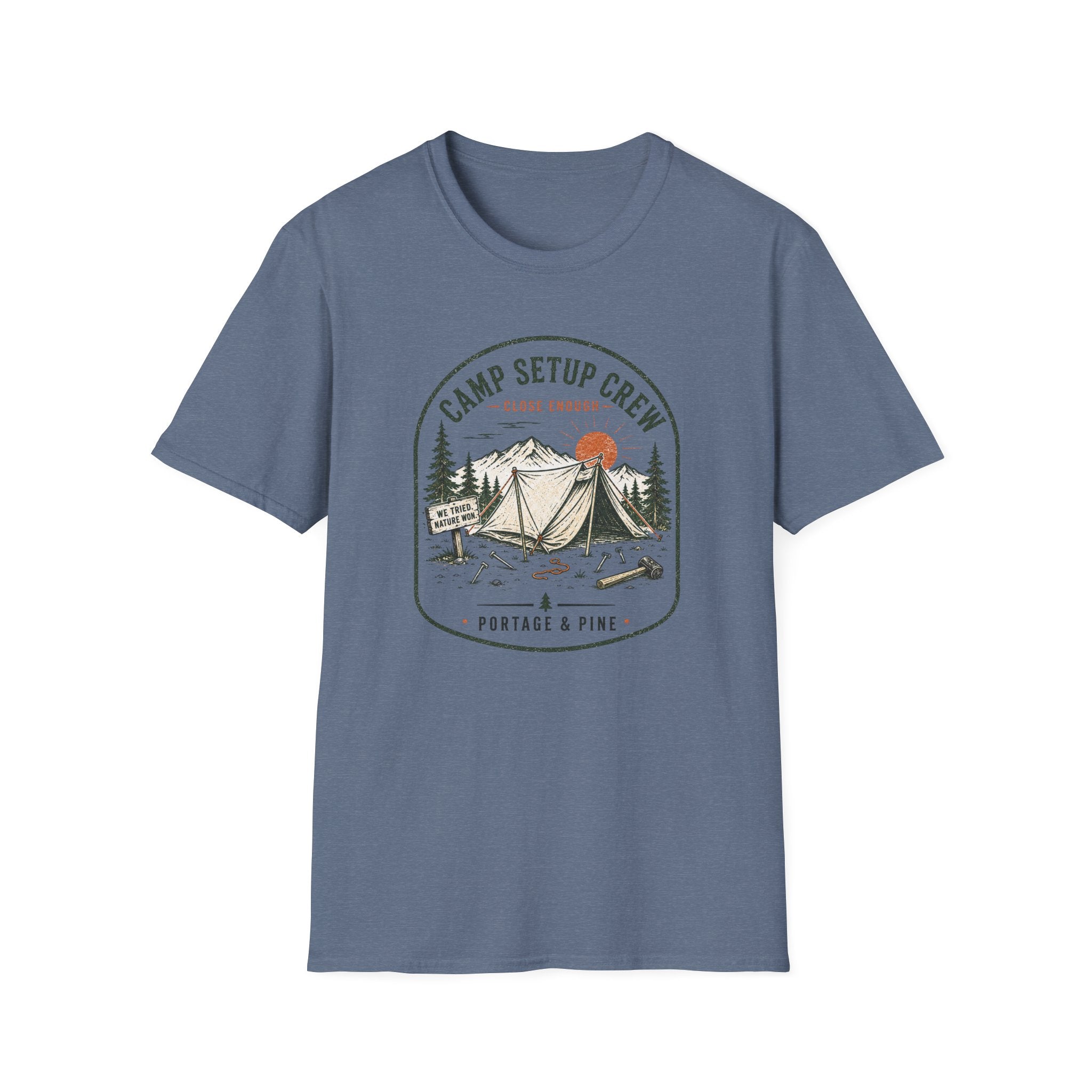 Close Enough Camp Setup Tee