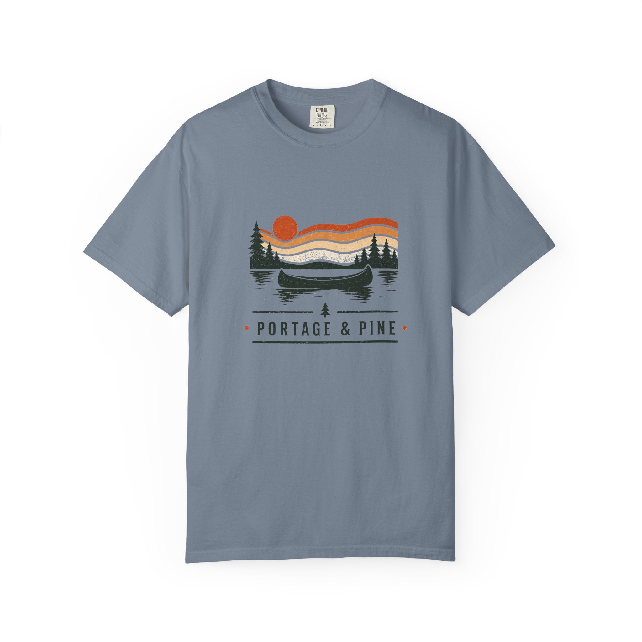 Portage & Pine Retro Canoe Lake Tee