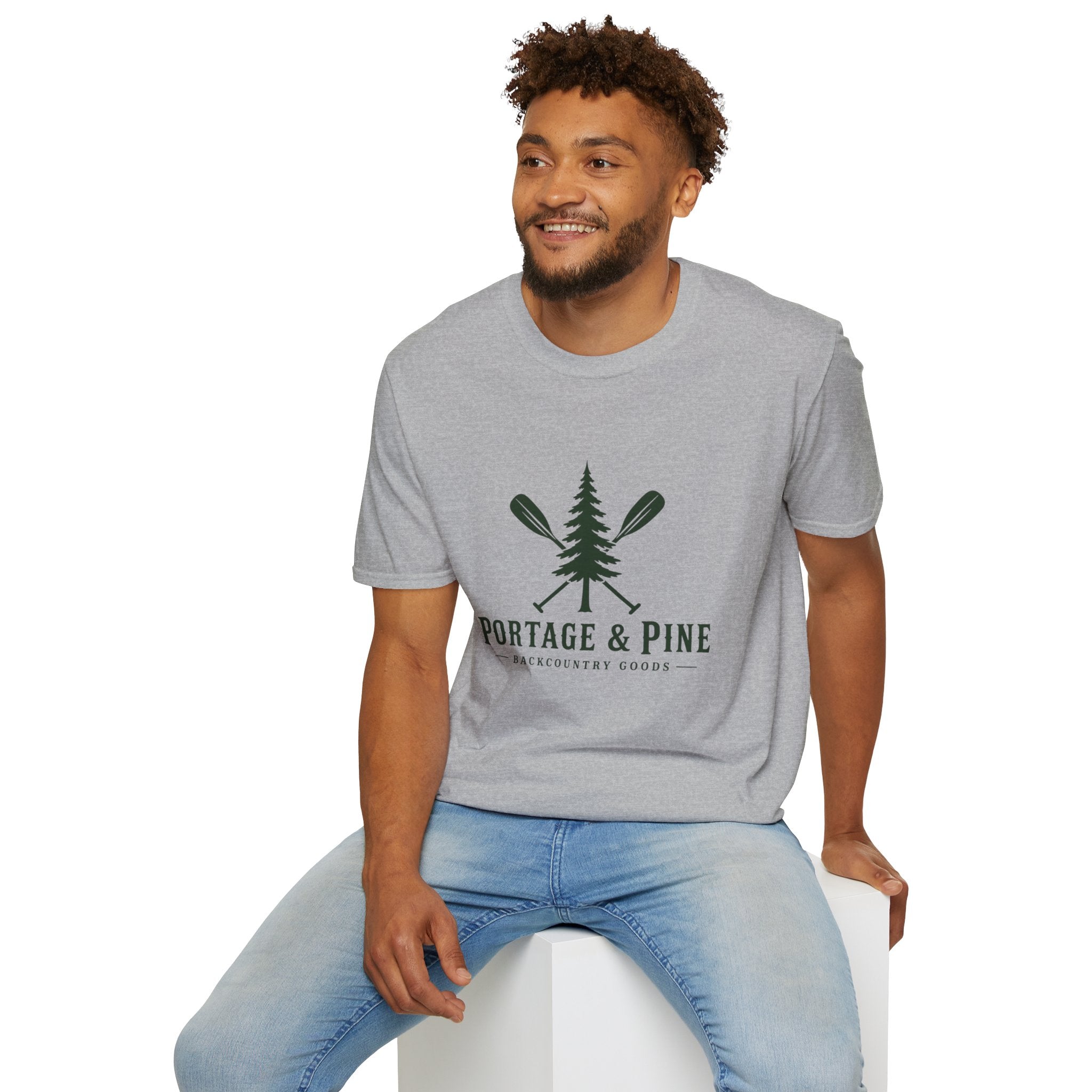 Portage & Pine Paddle Logo Tee