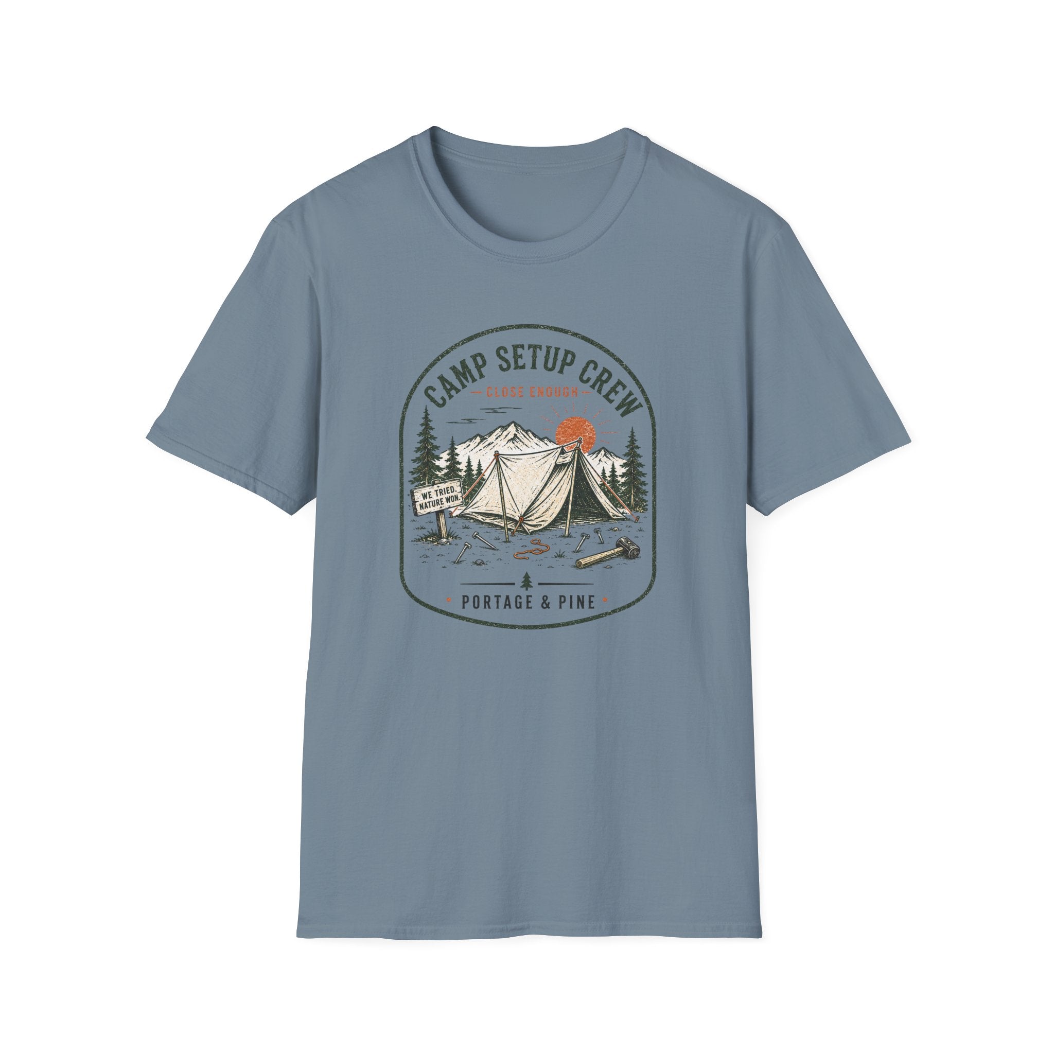 Close Enough Camp Setup Tee
