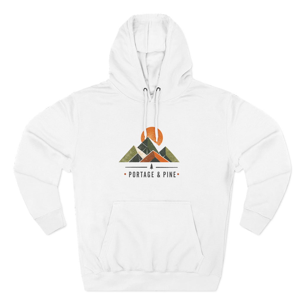 Abstract Peaks Hoodie