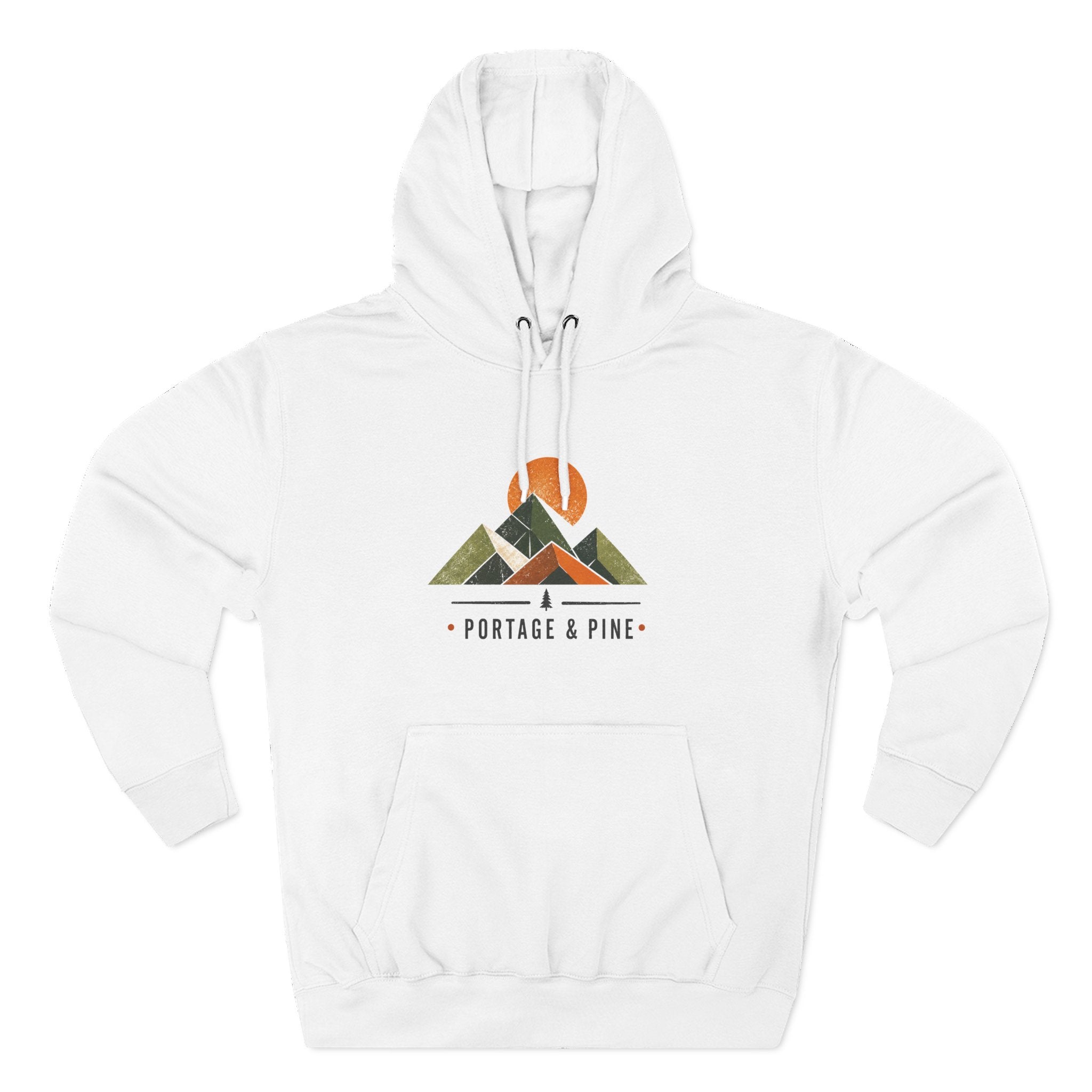 Abstract Peaks Hoodie