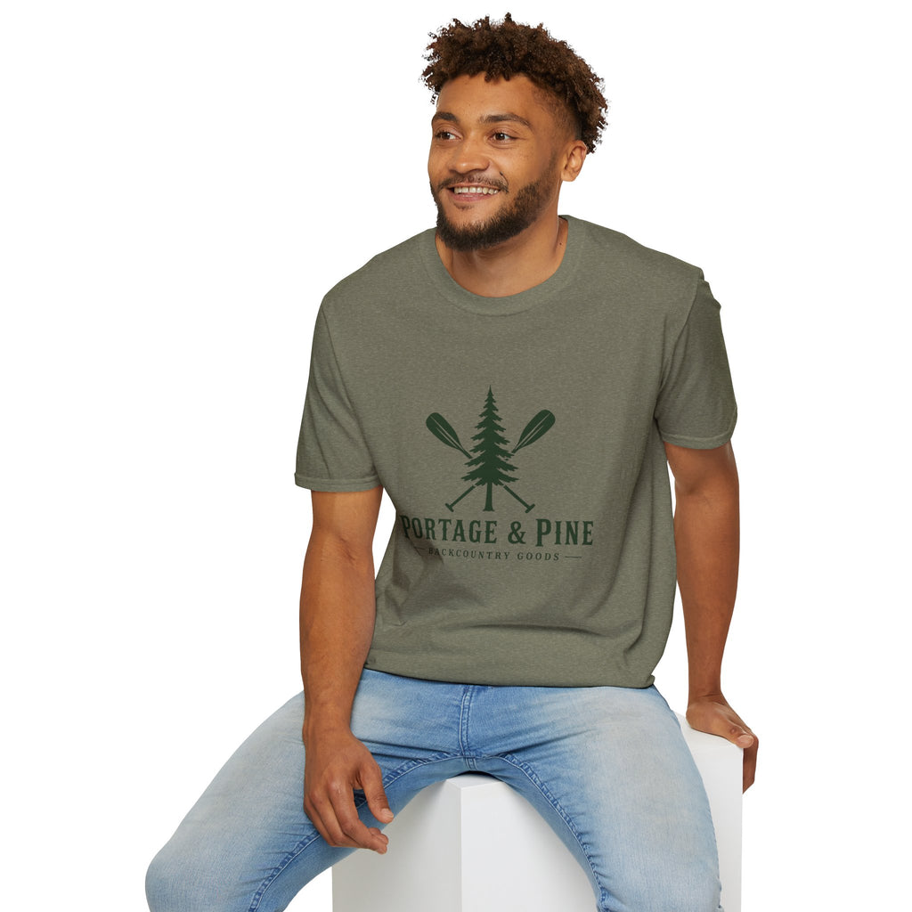 Portage & Pine Paddle Logo Tee