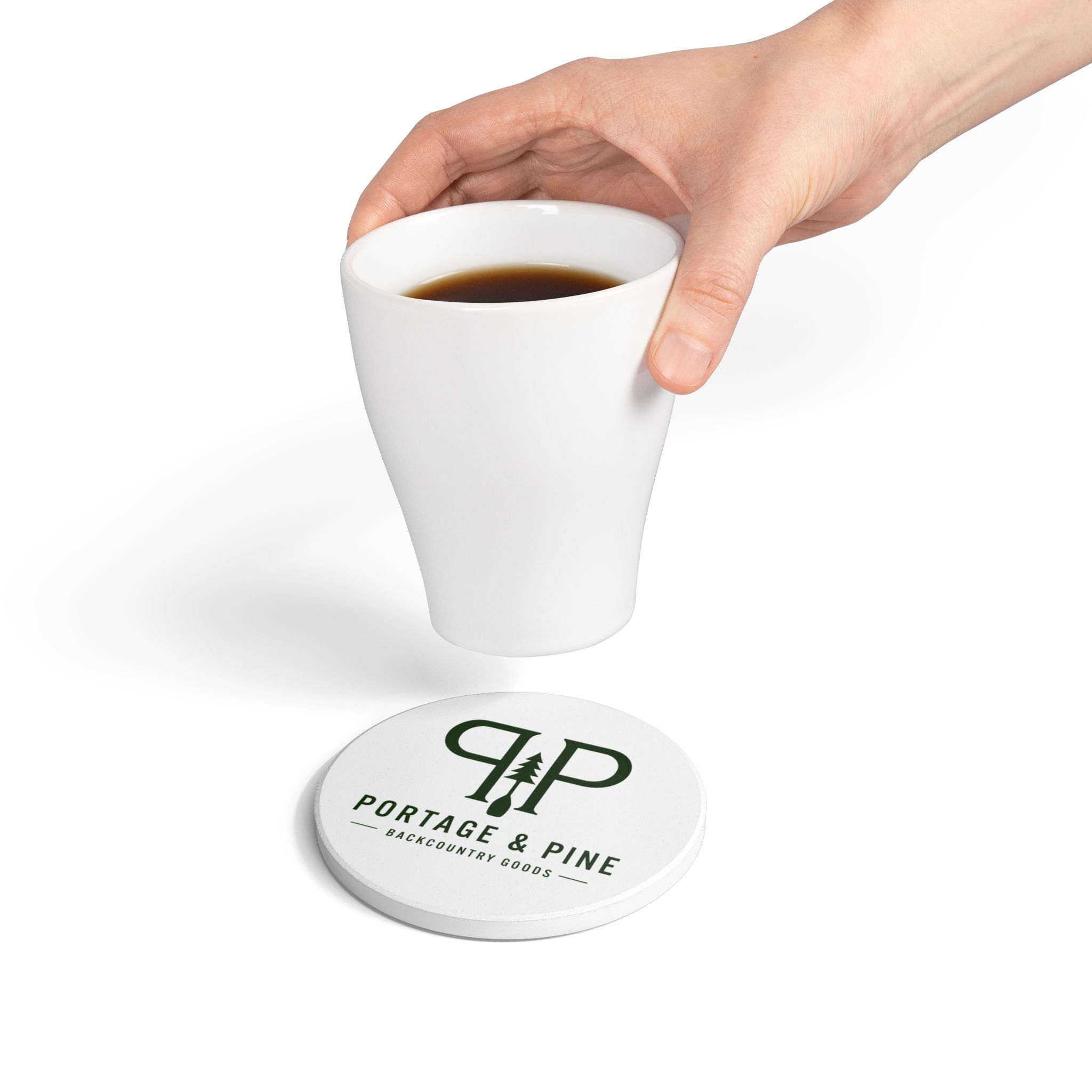 Portage & Pine Monogram Coaster