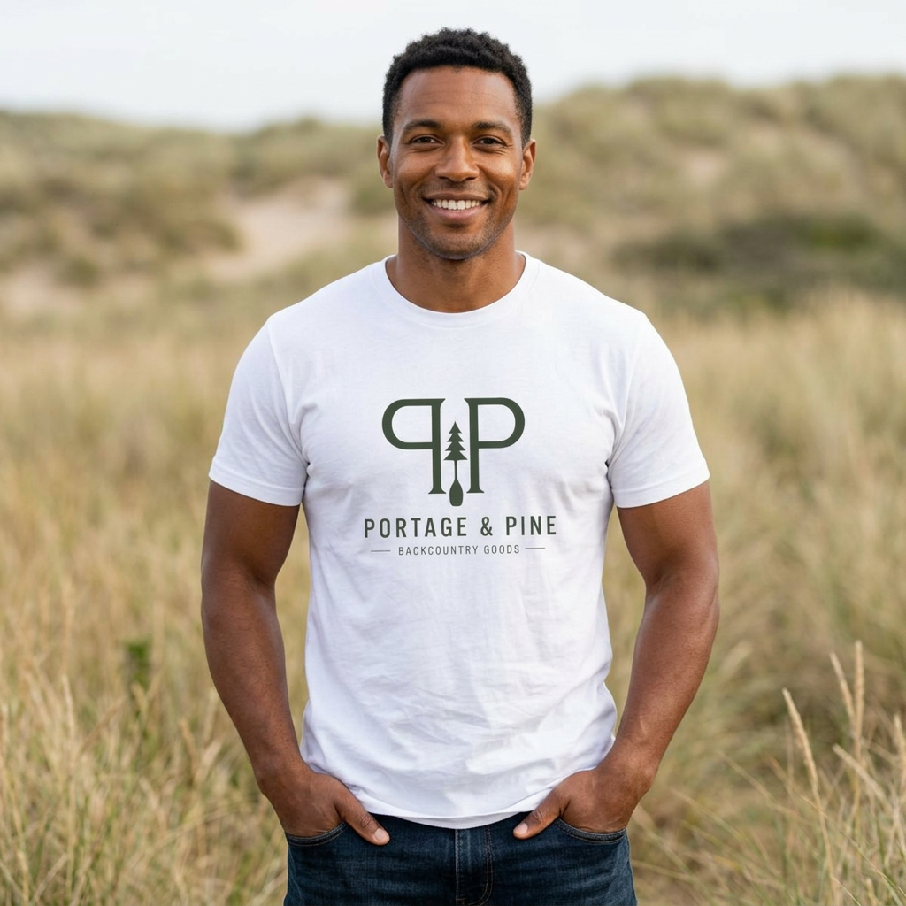 Portage & Pine Classic Logo Tee