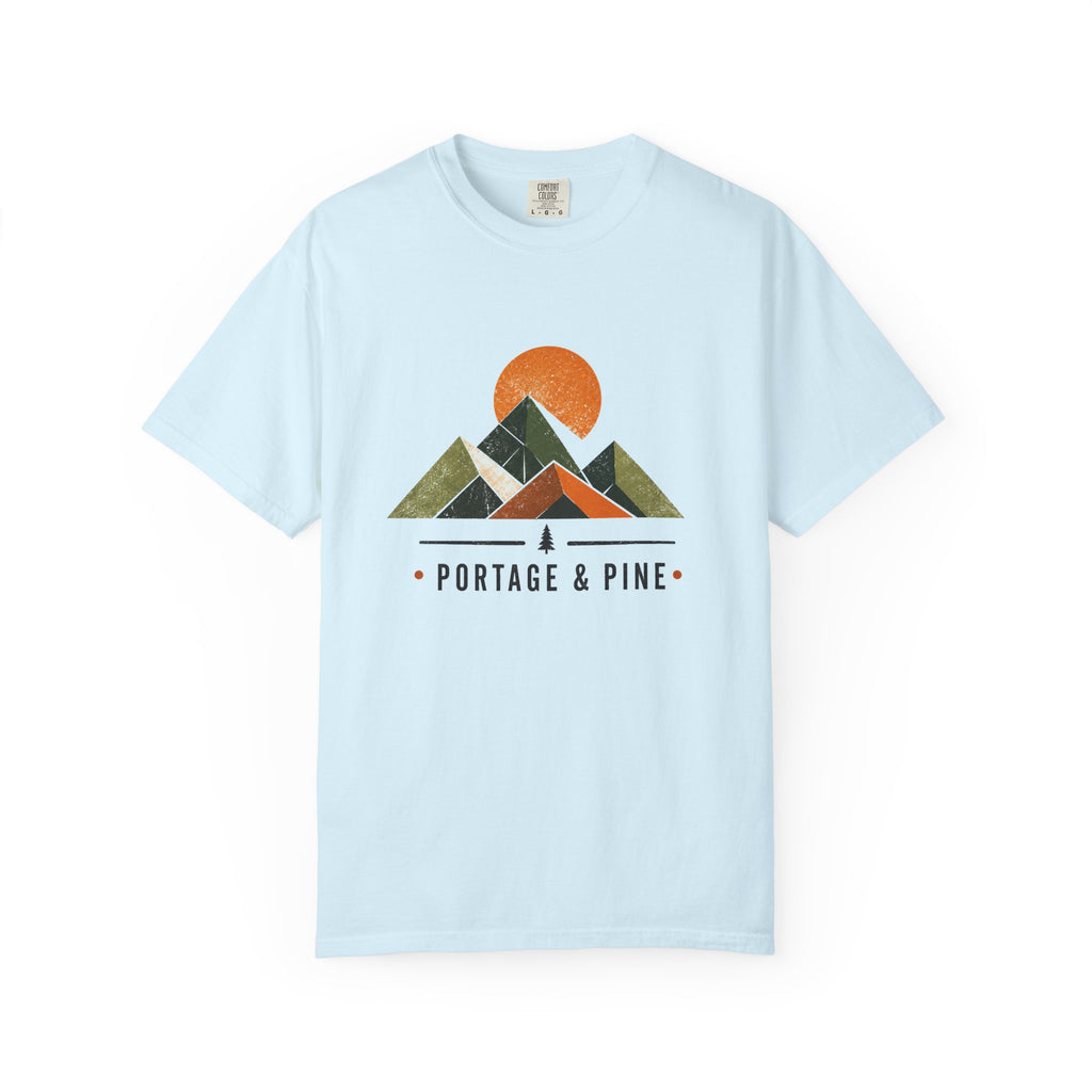 Abstract Peaks Tee