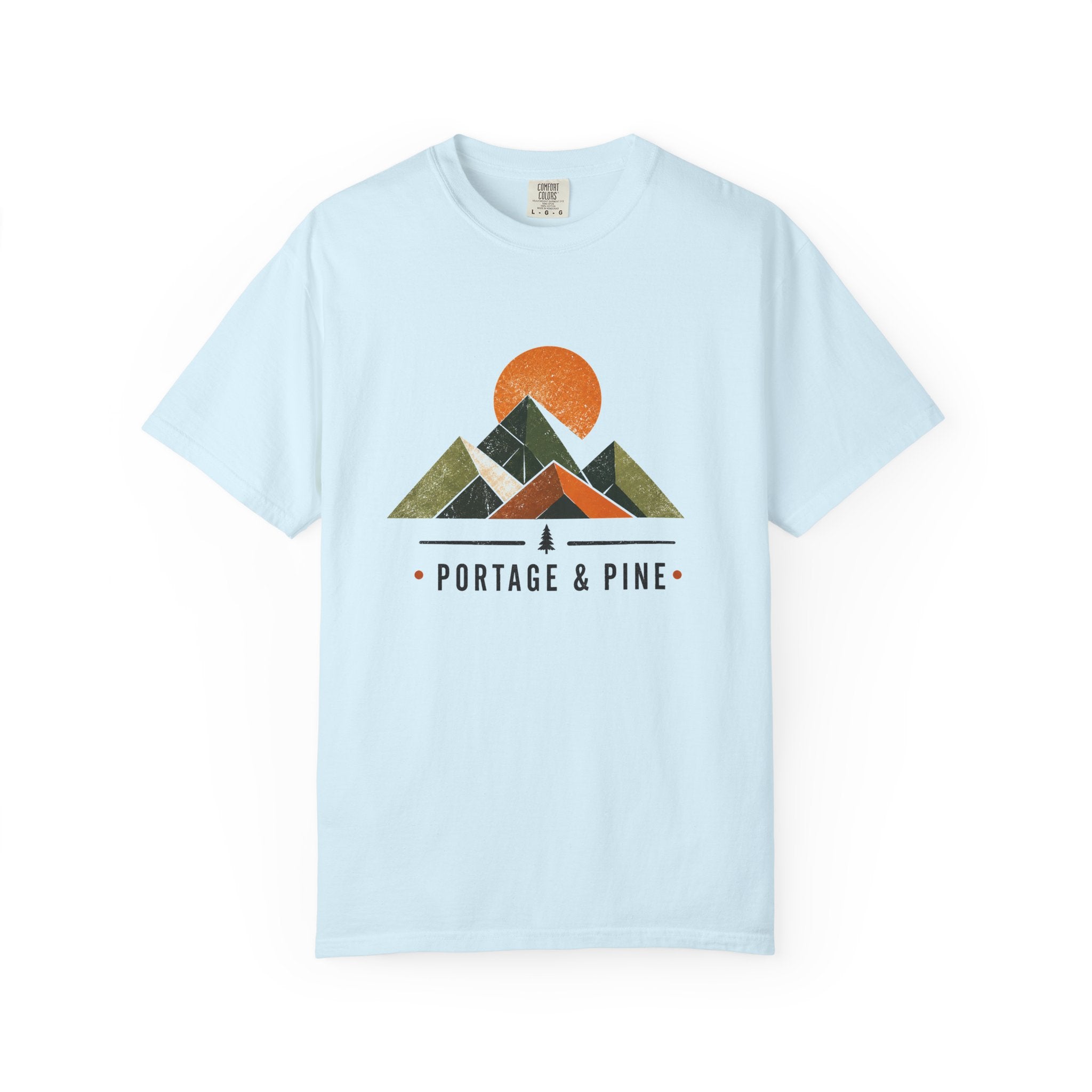 Abstract Peaks Tee