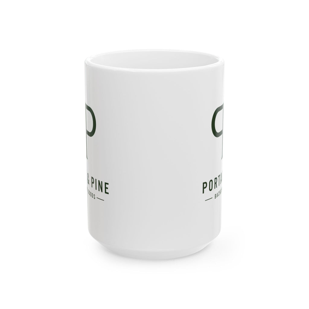 Portage & Pine Monogram Ceramic Mug