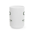 Portage & Pine Monogram Ceramic Mug