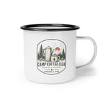 Camp Coffee Club Enamel Mug