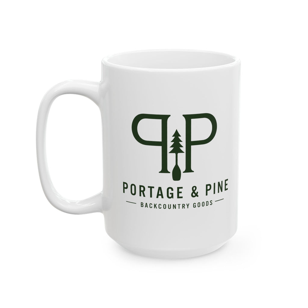 Portage & Pine Monogram Ceramic Mug