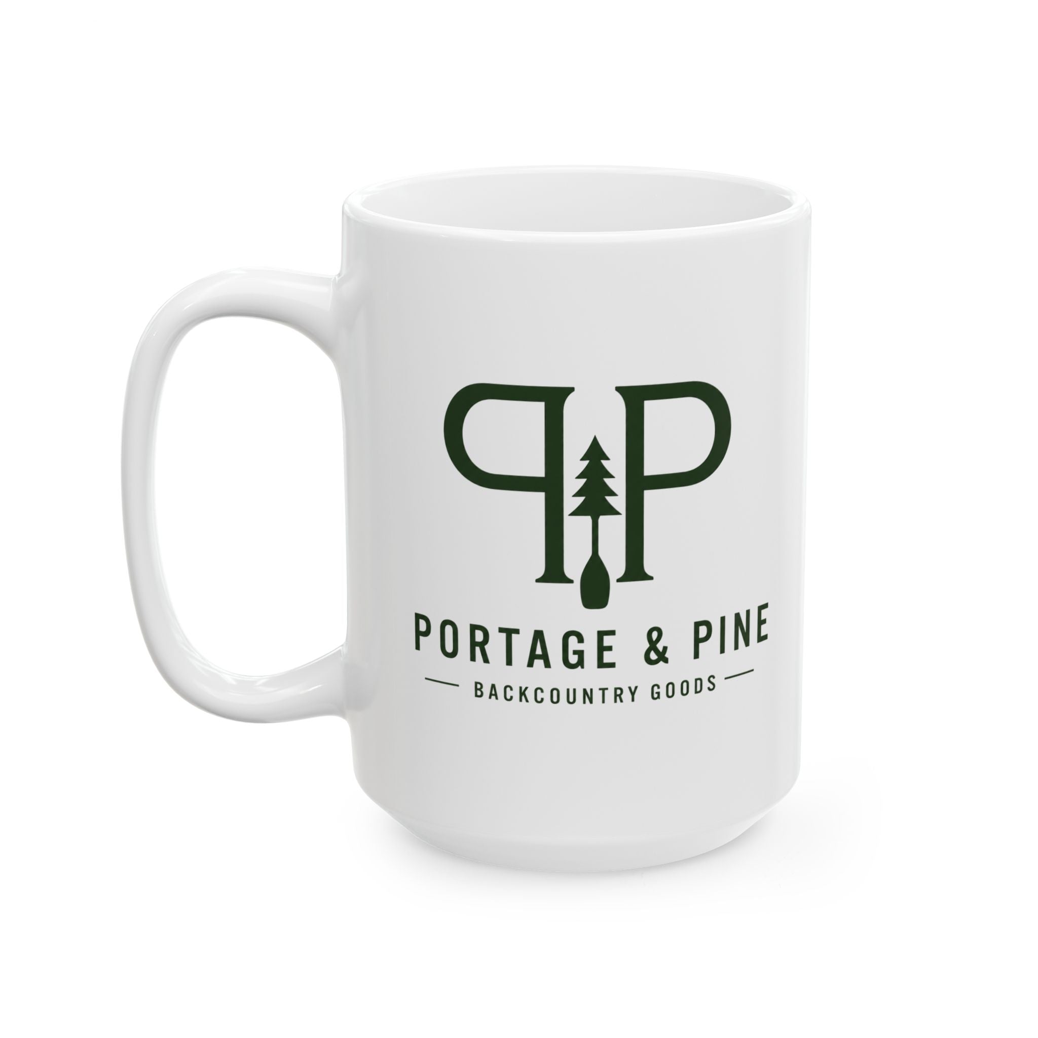 Portage & Pine Monogram Ceramic Mug