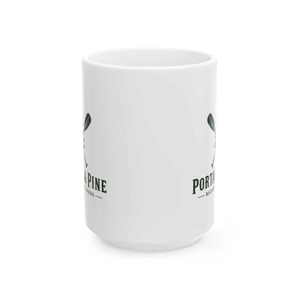 Portage & Pine Paddle Logo Ceramic Mug