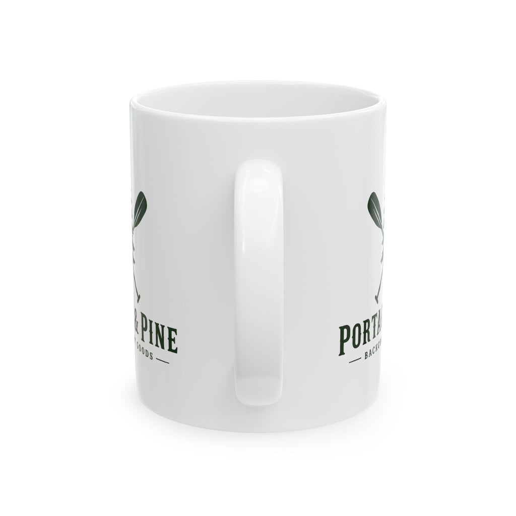 Portage & Pine Paddle Logo Ceramic Mug