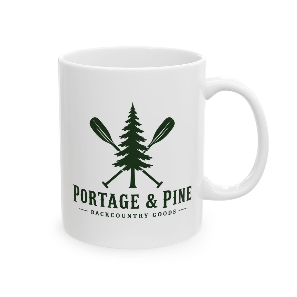 Portage & Pine Paddle Logo Ceramic Mug