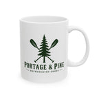 Portage & Pine Paddle Logo Ceramic Mug